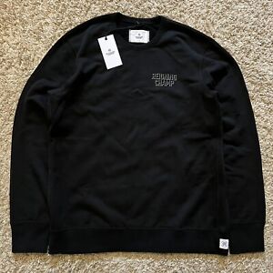 NEW Reigning Champ Midweight French Terry Crew Logo Sweatshirt Large