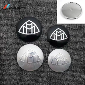 Tapacubos centrales cromados 68 mm 4 piezas para Mercedes-Benz Maybach S400L S500L S600L - Imagen 1 de 10