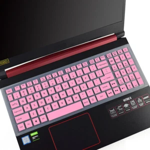 2 X Keyboard Skin For Acer Nitro AN515-54 51 AN517-41 AN517-52 AN515-43 AN515-55 - Picture 1 of 10