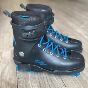 Razors Cult Street Blue Aggressive Inline Skates size US 10 EUR 43 Rare - Picture 1 of 24
