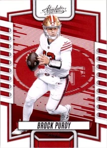 Panini 2023 Absolute Red Brock Purdy San Francisco 49ers #18 - Foto 1 di 2