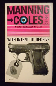 Manning Coles With Intent to Deceive Vintage PB Mystery Neil Fujita Cover! 1st  - Bild 1 von 7