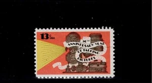 US Scott #1727, Single 1977 Talking Pictures 13c FVF MNH - Picture 1 of 1