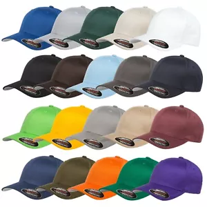 FLEXFIT CAP BASEBALL CAPS graue Unterseite ORIGINAL FLEX FIT MÜTZE BASECAP KAPPE - Bild 1 von 48