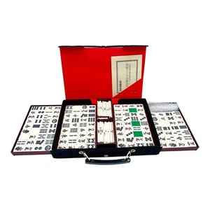 Mahjong set Nintendo Yakuman Two Tone Traveling Chinese Mah Jong Set 136 - Picture 1 of 3