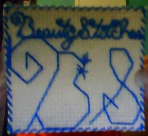 BeautyStitches Coaster Designs: Initials - Picture 1 of 4