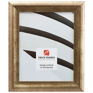 Craig Frames Verandah, 1.5" Vintage Gold Picture Frame Poster Frame - Picture 1 of 10