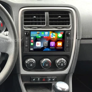 For 2010-2012 Dodge Caliber Carplay Android 15 Car Stereo Radio GPS Navi 2+64GB - Picture 1 of 19