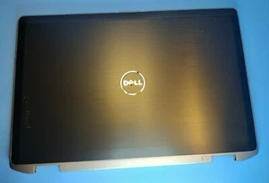 Dell Latitude E6520 Top Rear Back Cover w/ Wifi Antennas & Lid Latches VGCFJ - Picture 1 of 4