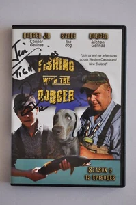 4 DVD Set - Fishing With The Dodger SIGNED (Season 2 - 13 Episodes) Hard To Find - Picture 1 of 4