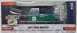 1967 Ford Bronco - NYPD (Hot Pursuit) Diecast 1:24 Scale Model - Chase - Picture 1 of 9