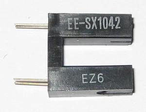 Omron EE-SX1042 Transmissiver Photomikrosensor - 5 mm Schlitzbreite - 0,5 mm Blende - Bild 1 von 8