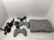 Sony Playstation 1 PS1 Console with Cables & Original Controller TESTED WORKING!