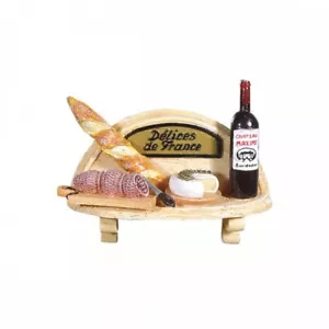 Magnet Magnet Regalmagnet Les Délices de France - Brot Wein Käse Wurst - Bild 1 von 1