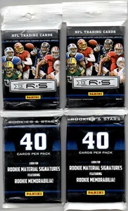 2013 Rookies & Stars Football Cards Value Packs - 2 Packs - Travis Kelce Rookie - Picture 1 of 1