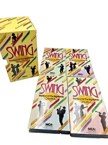 Swing The Best of the Big Bands VHS 1987 4 Tape Set MCA - Picture 1 of 9