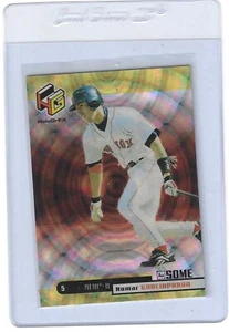 1999 Upper Deck HoloGrFX Nomar Garaciaparra Gold AuSome #12 card Red Sox - Picture 1 of 2