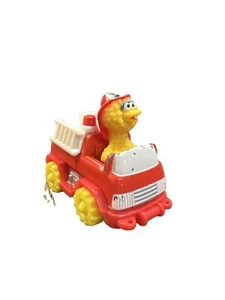 Tyco / Matchbox 1997 Sesame Street Muppet Vehicles Loose Big Bird Fire Truck - Picture 1 of 2