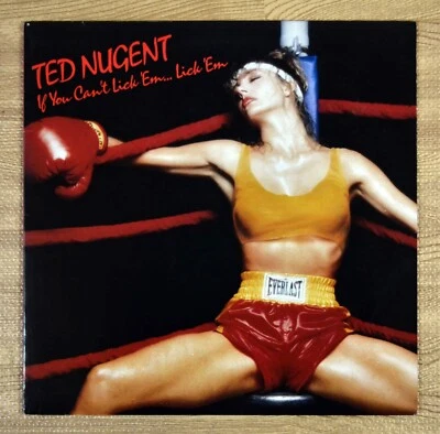 Ted Nugent / If You Can't Lick 'Em... Lick 'Em Vinyl 12" JAPAN LP PROMO P-13630 - Image 1 of 4