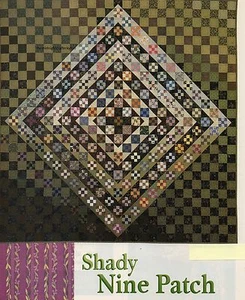 Patrón de edredón Shady Nine Patch en piezas SD - Imagen 1 de 1