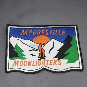 N.C.H.A. Mooresville Moonlighters Hiking Club 6.5" x 4" NC North Carolina Patch - Picture 1 of 2