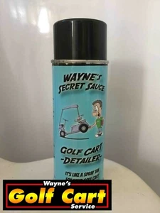 WAYNE'S Secret Sauce Golf Cart vinyl detailer- Restorer black - Picture 1 of 5