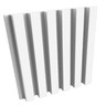 JOCAVI Stripefuser 4pcs Acoustic Diffuser Sound Treatment Panels White 120cm