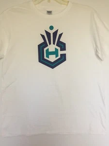 NBA Basketball Charlotte Hornets T-Shirt Large Classic Fit Herren Tee Weiß Neu - Bild 1 von 7