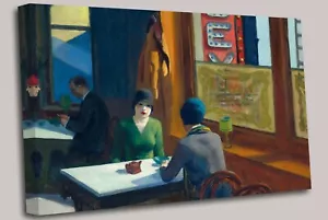 Edward Hopper Chop Suey Leinwandbild Wandbild - Bild 1 von 8