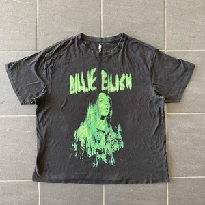 Billie Eilish Graphic Tee Black Green 2020 Official Merch | Size L Unisex Shirt - Picture 1 of 13