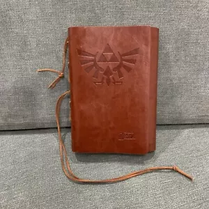 Cuaderno de bocetos Legend of Zelda cubierta de cuero sintético 6 anillos carpeta con papel - Imagen 1 de 14