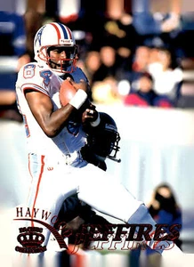 Pacific Gridiron #48 1996 Haywood Jeffires rojo - Imagen 1 de 2