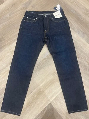 Abercrombie & Fitch Skinny Taper Stretch W32 L30 Dark Blue RRP £65 - Image 1 of 4