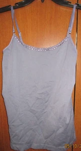 LeBody Tank Top Cami Sz Large Nylon & Spandex Bust 30 Length 23 inches - Picture 1 of 4