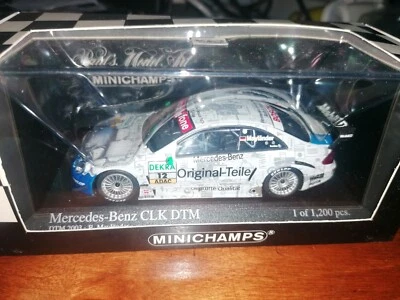 Minichamps 1/43 Mercedes CLK DTM #12 DTM 2003 B. Maylander 400 033212 - Immagine 1 di 3