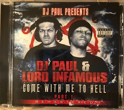 DJ Paul & Lord Infamous - Come With Me to Hell Pt 1 (Factory Sealed CD) Official - Image 1 of 2