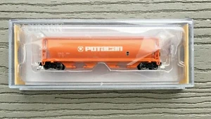 BACHMANN 1/160 N POTACAN CYLINDRICAL 4 BAY HOPPER CAR # 396400 ITEM # 19157 F/S - Picture 1 of 3