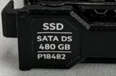 20PCS  P18482-001   HPE Intel  2.5" 480GB SATA  shelf head label - Image 1 of 2