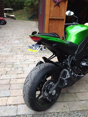 Kawasaki NINJA Z1000 1000 Fender eliminator Tail Tidy 2010 - 2023 BLACK 2T/S - Image 1 of 2