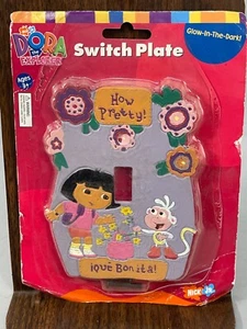 Wand Lichtschalter Platte Nick Dora The Explorer How Pretty Glow In The Dark - Bild 1 von 2
