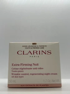 Crema de Noche Regeneradora Clarins Extra Reafirmante Nuit 1.7 OZ NUEVA EN CAJA - Imagen 1 de 2