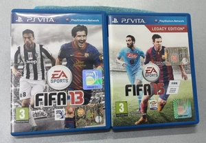 LOTTO FIFA 15 + FIFA 13 PS VITA USATI  EA SPORTS EA FIFA ITALIANO - Foto 1 di 5