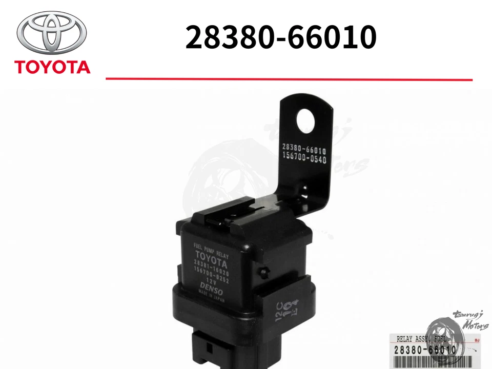 TOYOTA Genuine LEXUS LX450 LAND CRUISER FZJ80 Fuel Pump Relay 28380-66010 OEM - Image 1 of 2