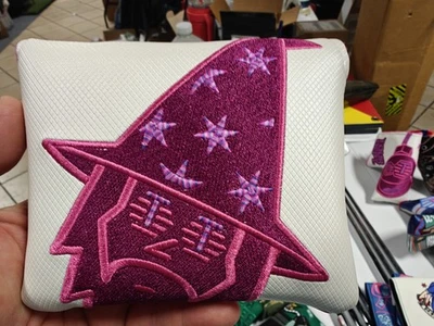 New Bettinardi Tour Issue Pink Wizard Tour Dept Social putter headcover Mallet - Image 1 of 2