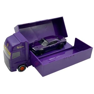 Modellino Auto Tarmac Global64 1/64 Dodge Challenger SRT Hellcat LB-Works wit... - Immagine 1 di 4