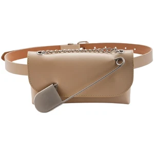 Damen Leder Brusttasche Schulter UmhäNgetasche Retro Kette GüRtel Tasche Gr4198 - Bild 1 von 28