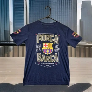 Camiseta FC Barcelona Juvenil Juvenil Camiseta Grande FCB Forca Barcelona Fútbol Fútbol  - Imagen 1 de 13