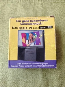 Mini Radio im TV- Look Sammlerstück Sonderanfertigung - Bild 1 von 4