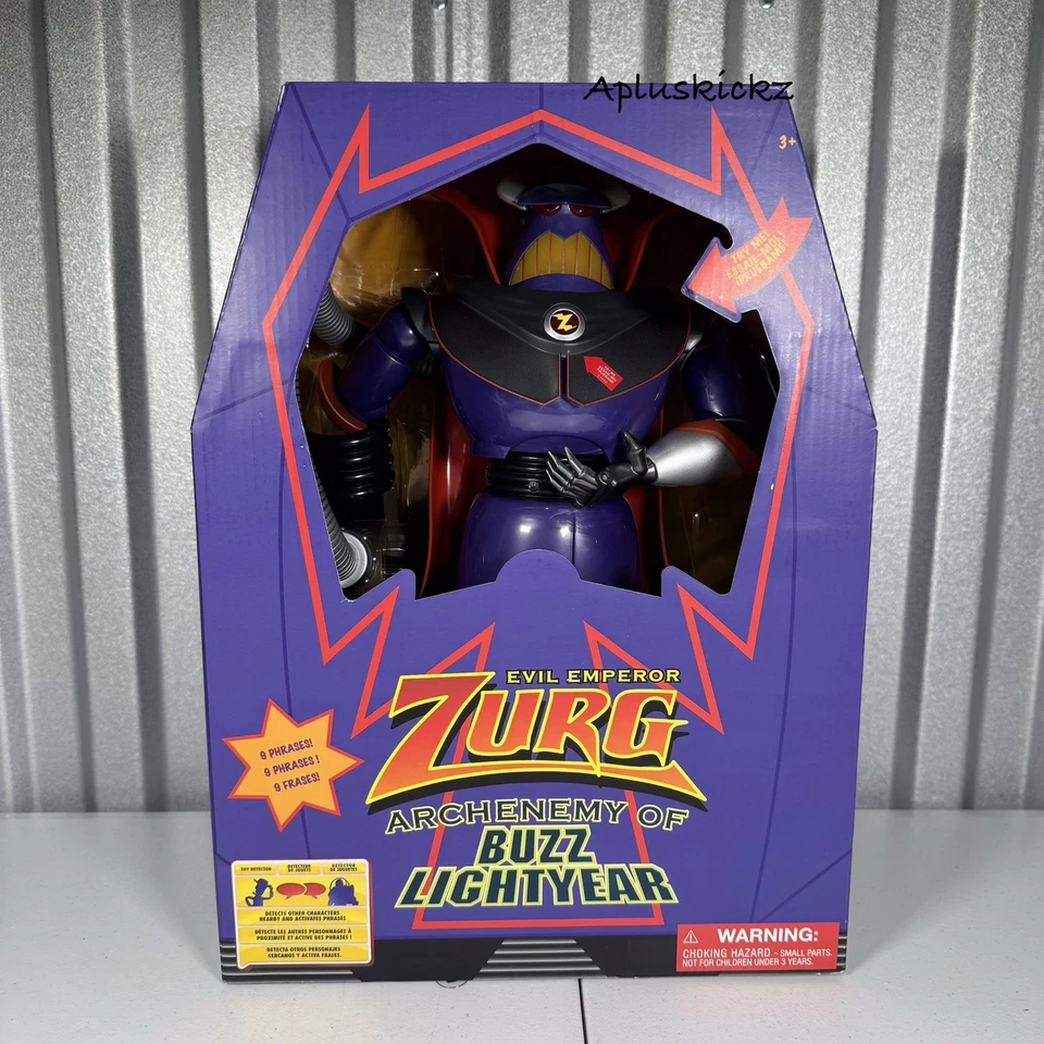 "Figura de acción interactiva parlante Toy Story Zurg 12"" de los parques de Disney ¡NUEVA! Foto 1 de 3