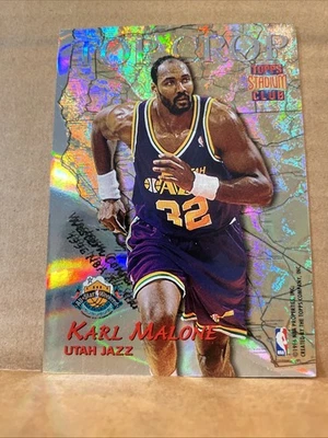 1996/97 Topps Stadium Club Karl Malone/Vin Baker Top Crop #TC6 Mint - image 1 of 2